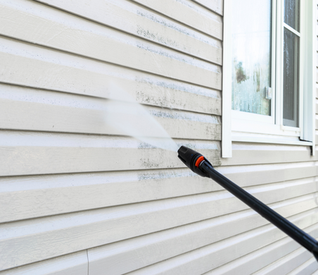 pressure Exterior Walls cleaning