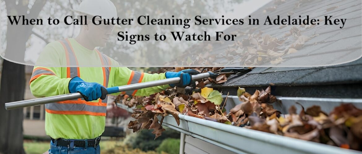 gutter cleaning services in adelaide